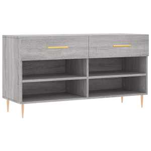 vidaXL jalatsipink, hall Sonoma tamm, 102 x 35 x 55 cm, tehispuit