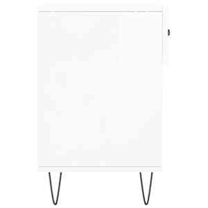 Botník bílý s vysokým leskem 102 x 35 x 55 cm kompozitní dřevo - obrázek 7