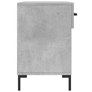 Botník betonově šedý 102 x 35 x 55 cm kompozitní dřevo - obrázek 7