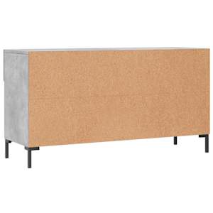 Botník betonově šedý 102 x 35 x 55 cm kompozitní dřevo - obrázek 8