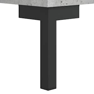 Botník betonově šedý 102 x 35 x 55 cm kompozitní dřevo - obrázek 9