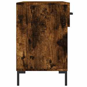 Botník kouřový dub 102 x 35 x 55 cm kompozitní dřevo - obrázek 7