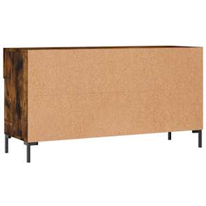 Botník kouřový dub 102 x 35 x 55 cm kompozitní dřevo - obrázek 8