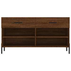 Botník hnědý dub 102 x 35 x 55 cm kompozitní dřevo - obrázek 6