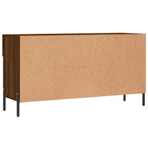 Botník hnědý dub 102 x 35 x 55 cm kompozitní dřevo - obrázek 8