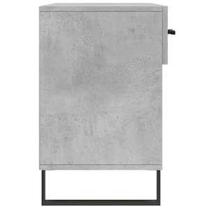 Botník betonově šedý 102 x 35 x 55 cm kompozitní dřevo - obrázek 7