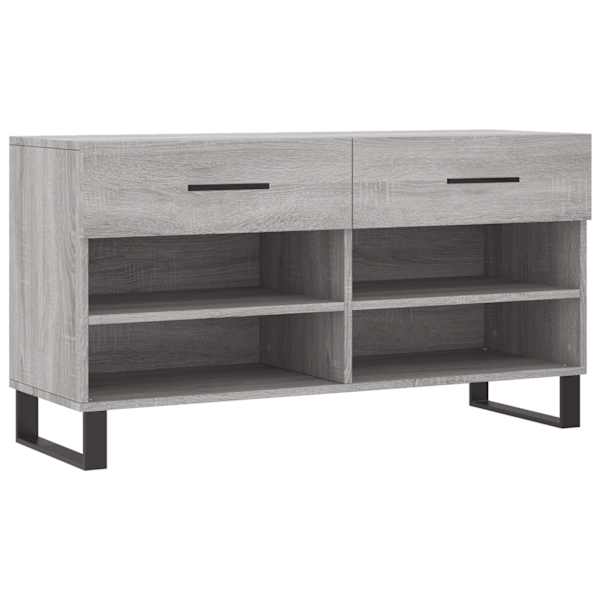 vidaXL jalatsipink, hall Sonoma tamm, 102 x 35 x 55 cm, tehispuit