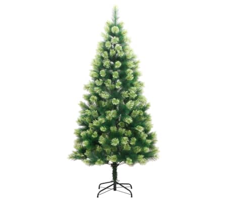 vidaXL Artificial Hinged Christmas Tree with Stand 120 cm