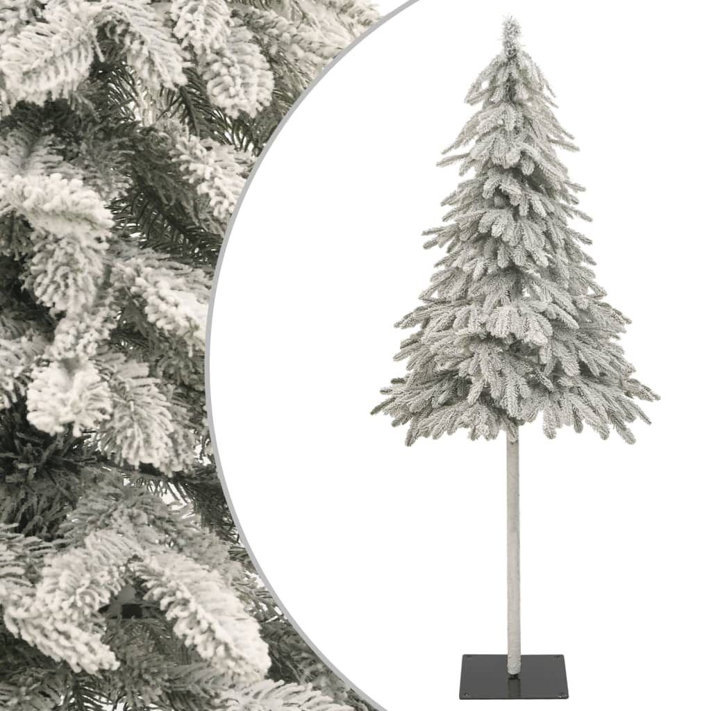 vidaXL Brad de Crăciun artificial cu zăpadă, 120 cm