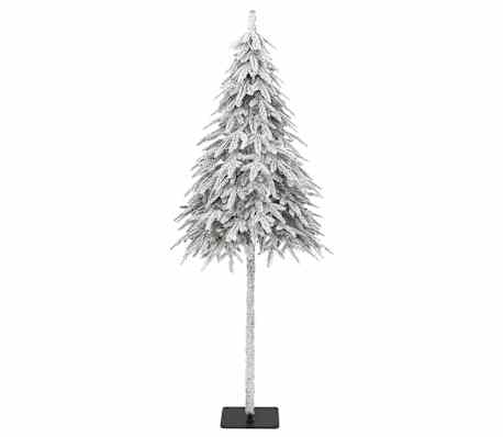 vidaXL Artificial Christmas Tree with Flocked Snow 150 cm