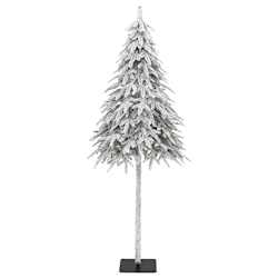 vidaXL kunstigt juletr&aelig; med sne 150 cm