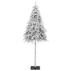 vidaXL K&uuml;nstlicher Weihnachtsbaum Beschneit 180 cm