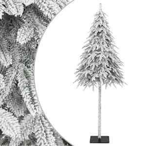 vidaXL kunstkuusk lumiste okstega, 210 cm