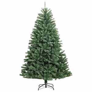 Umělý sklápěcí vánoční stromek se stojanem zelený 150 cm - obrázek 2