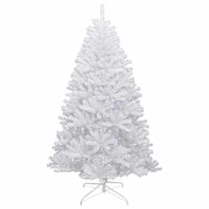 Umělý sklápěcí vánoční stromek se sněhem 210 cm - obrázek 2