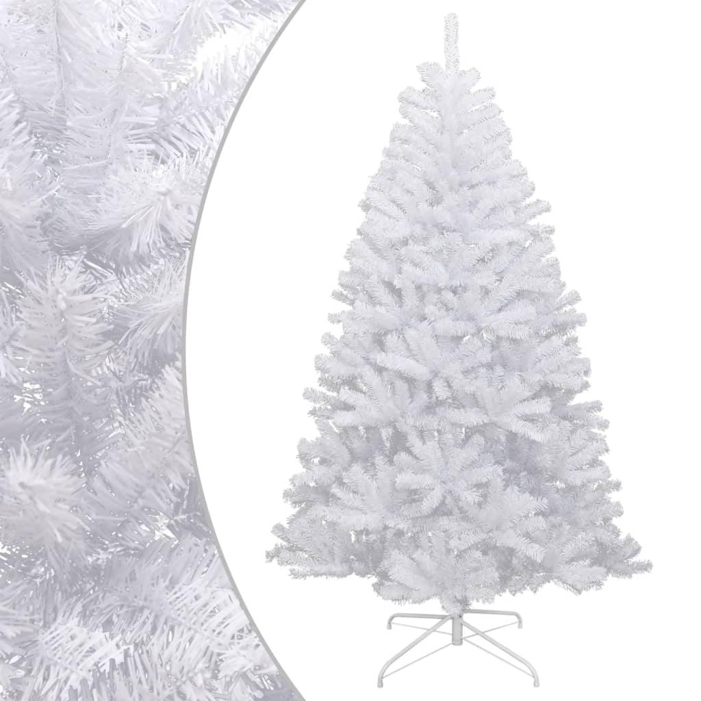 Umělý sklápěcí vánoční stromek se sněhem 240 cm