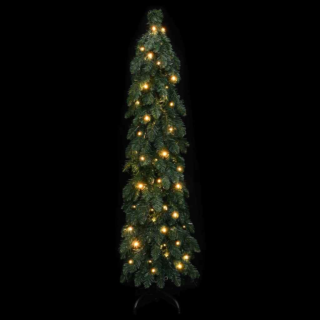 Thumbnail - vidaXL Künstlicher Weihnachtsbaum mit Beleuchtung 60 LEDs 120 cm