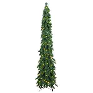 Umělý vánoční stromek s LED osvětlením 130 LED 210 cm - obrázek 3