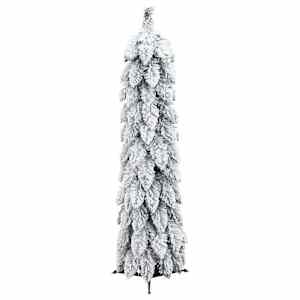 Umělý vánoční stromek s LED osvětlením zasněžený 45 LED 90 cm - obrázek 4
