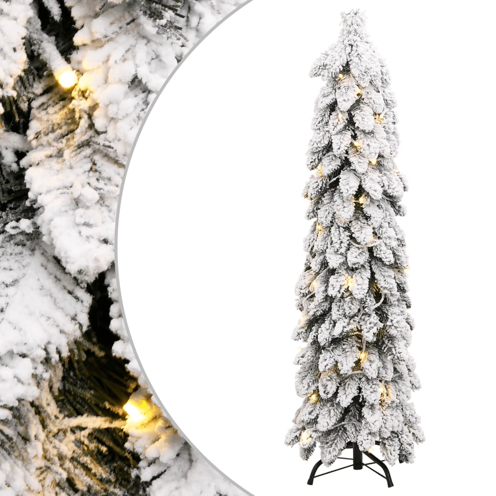 Künstlicher Weihnachtsbaum mit 60 LEDs Beschneit 120 cm kaufen