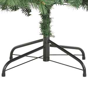 Umělý sklápěcí vánoční stromek s šiškami a bobulemi 210 cm - obrázek 6