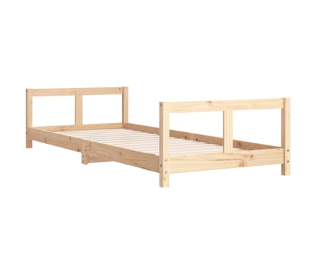 vidaXL Cadre de lit pour enfants 80x200 cm bois de pin massif