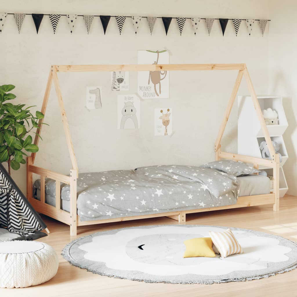 Kinderbett 90×200 cm Massivholz Kiefer kaufen