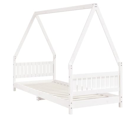 vidaXL &Pi;&lambda;&alpha;ί&sigma;&iota;&omicron; &Pi;&alpha;&iota;&delta;&iota;&kappa;&omicron;ύ &Kappa;&rho;&epsilon;&beta;&alpha;&tau;&iota;&omicron;ύ &Lambda;&epsilon;&upsilon;&kappa;ό 80 x 200 &epsilon;&kappa;. &Mu;&alpha;&sigma;ί&phi; &Xi;ύ&lambda;&omicron; &Pi;&epsilon;ύ&kappa;&omicron;&upsilon;