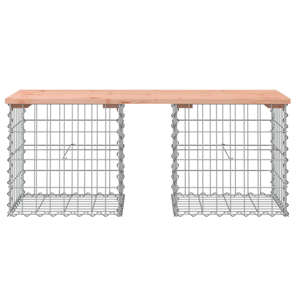 vidaXL Tuinbank schanskorfontwerp 103x44x42 cm massief douglashout afbeelding