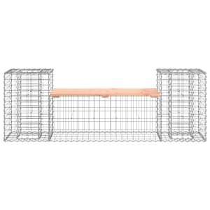 Zahradní lavice gabionový design 183x41x60,5 cm dřevo douglasky - obrázek 5