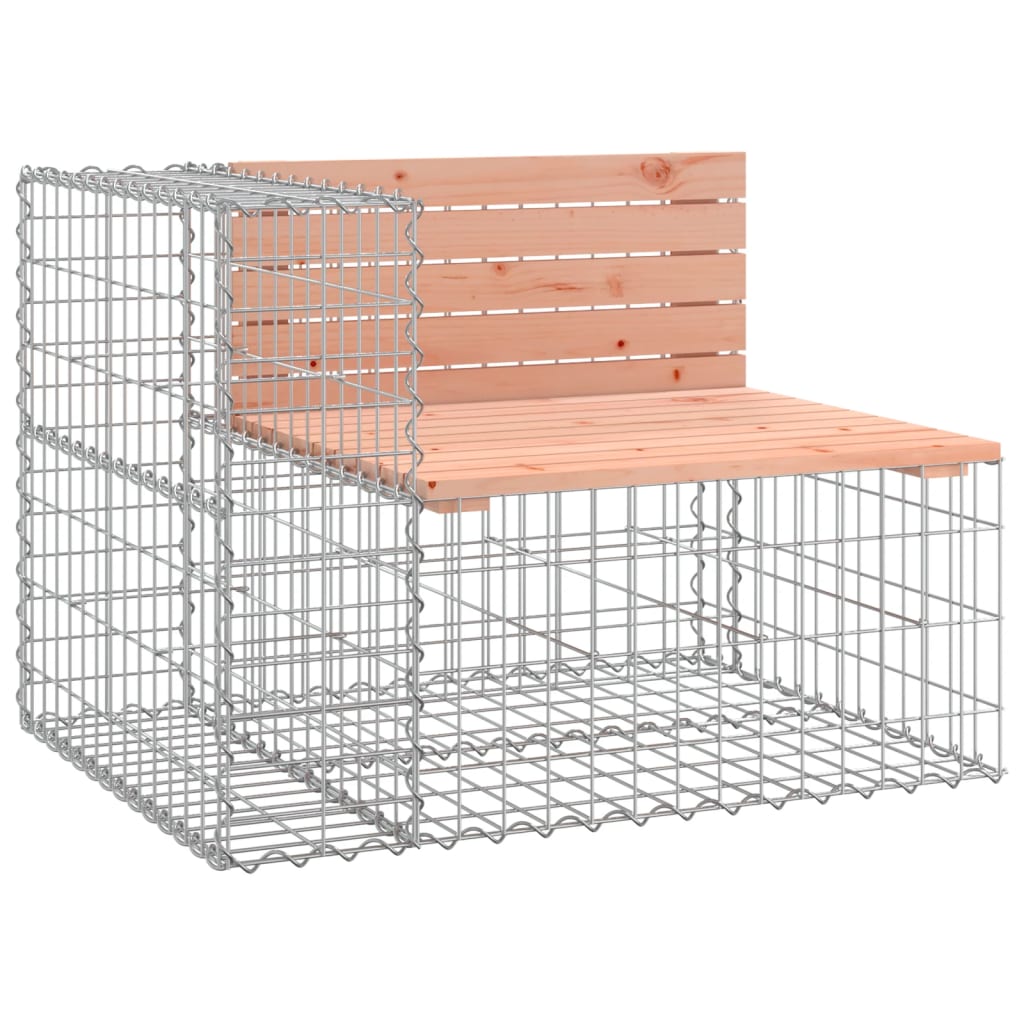 vidaXL Tuinbank schanskorfontwerp 184x71x65,5 cm massief douglashout afbeelding