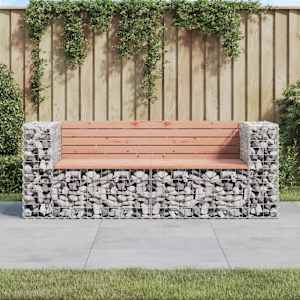 vidaXL gabioonpink, 184 x 71 x 65,5 cm, ebatsuuga puit