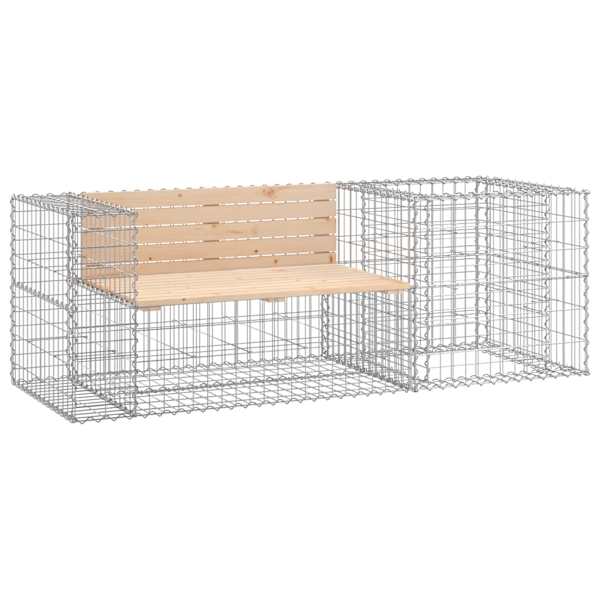 vidaXL aiapink gabioonkorvidega, m&auml;nnipuit