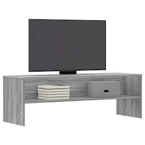 TV skříňka šedá sonoma 120 x 40 x 40 cm kompozitní dřevo - obrázek 3