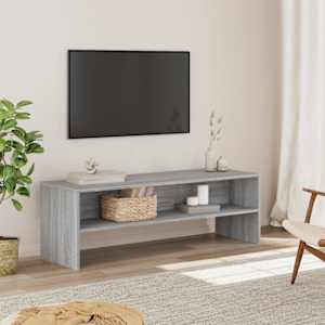 TV omarica siva sonoma 120x40x40 cm inženirski les