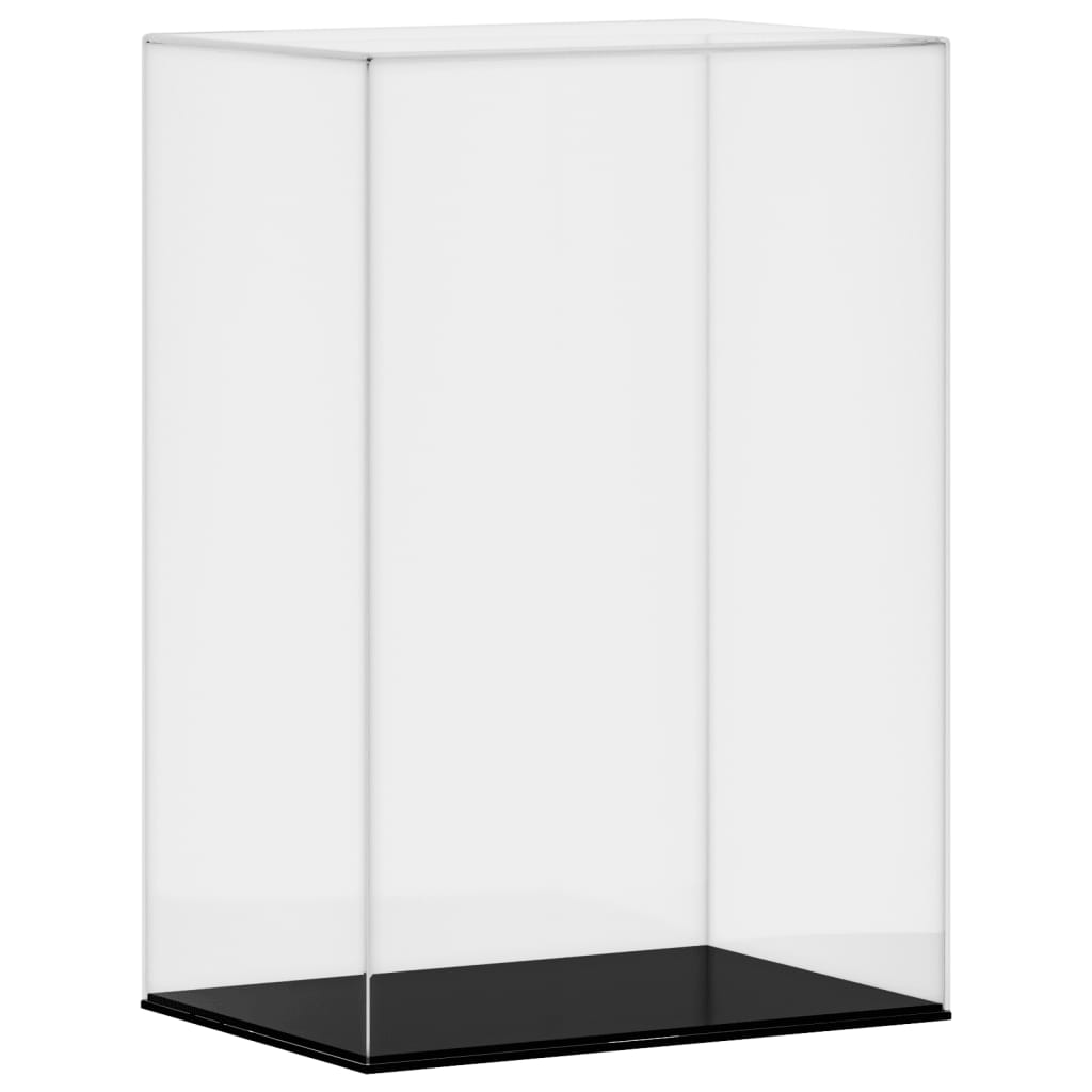 vidaXL Vitrine transparant 17x12x25 cm acryl