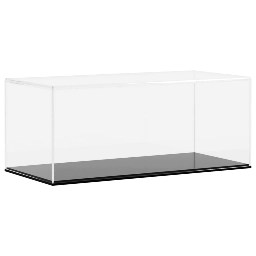 vidaXL Vitrine transparant 34x16x14 cm acryl