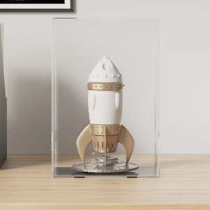 Razstavna škatla prozorna 17x12x25 cm akrilna