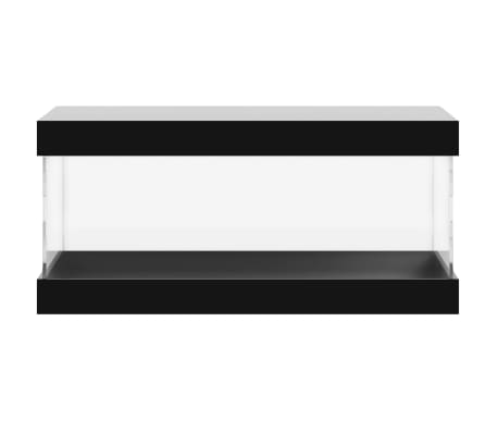 vidaXL Vitrine transparant 24x12x11 cm acryl