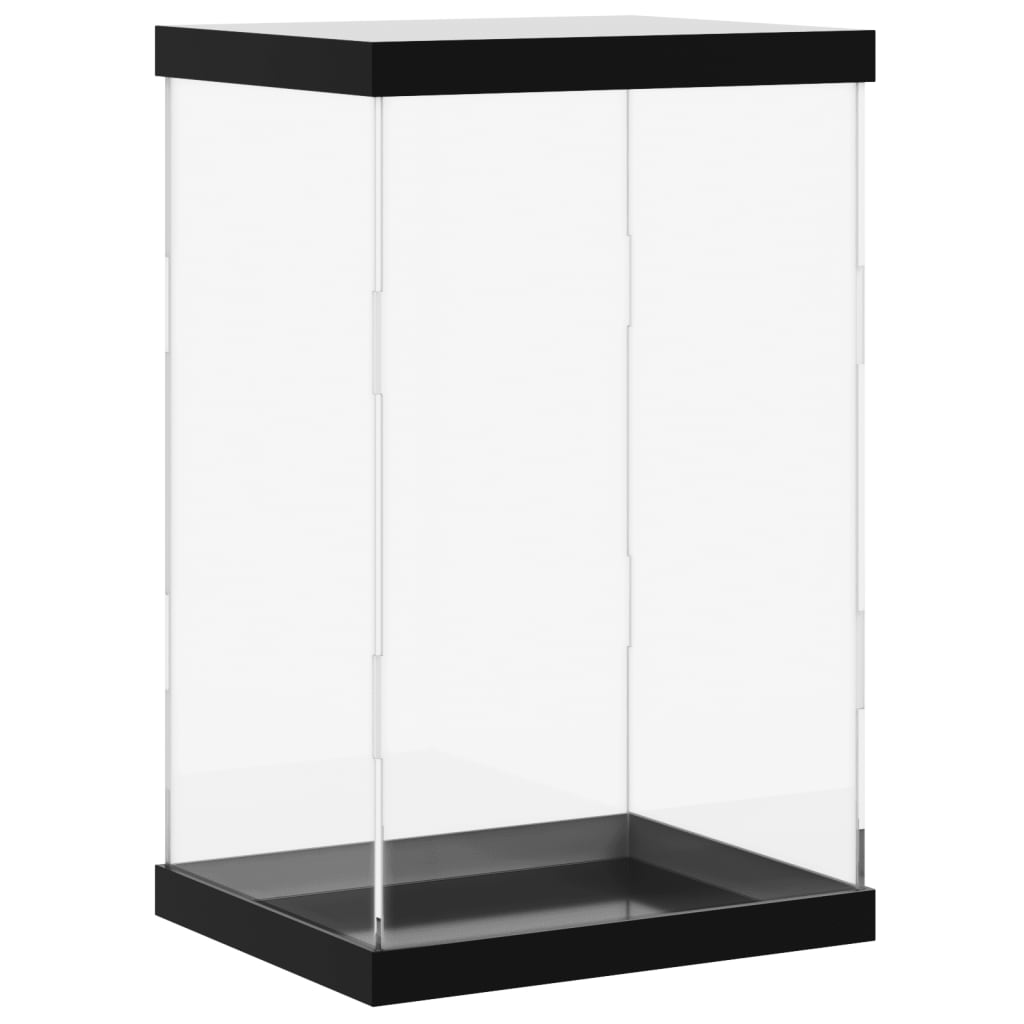 vidaXL Vitrine transparant 22x18x35 cm acryl