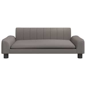Dětská pohovka taupe 90 x 53 x 30 cm textil - obrázek 3