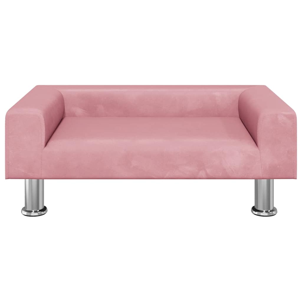 Thumbnail - vidaXL Kindersofa Rosa 70x45x26,5 cm Samt