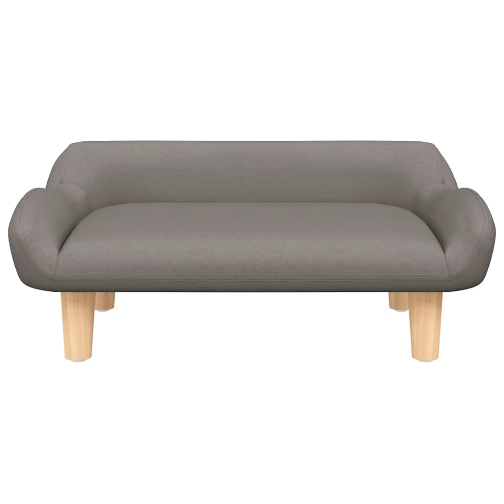 Thumbnail - vidaXL Kindersofa Taupe 70x40x24 cm Stoff