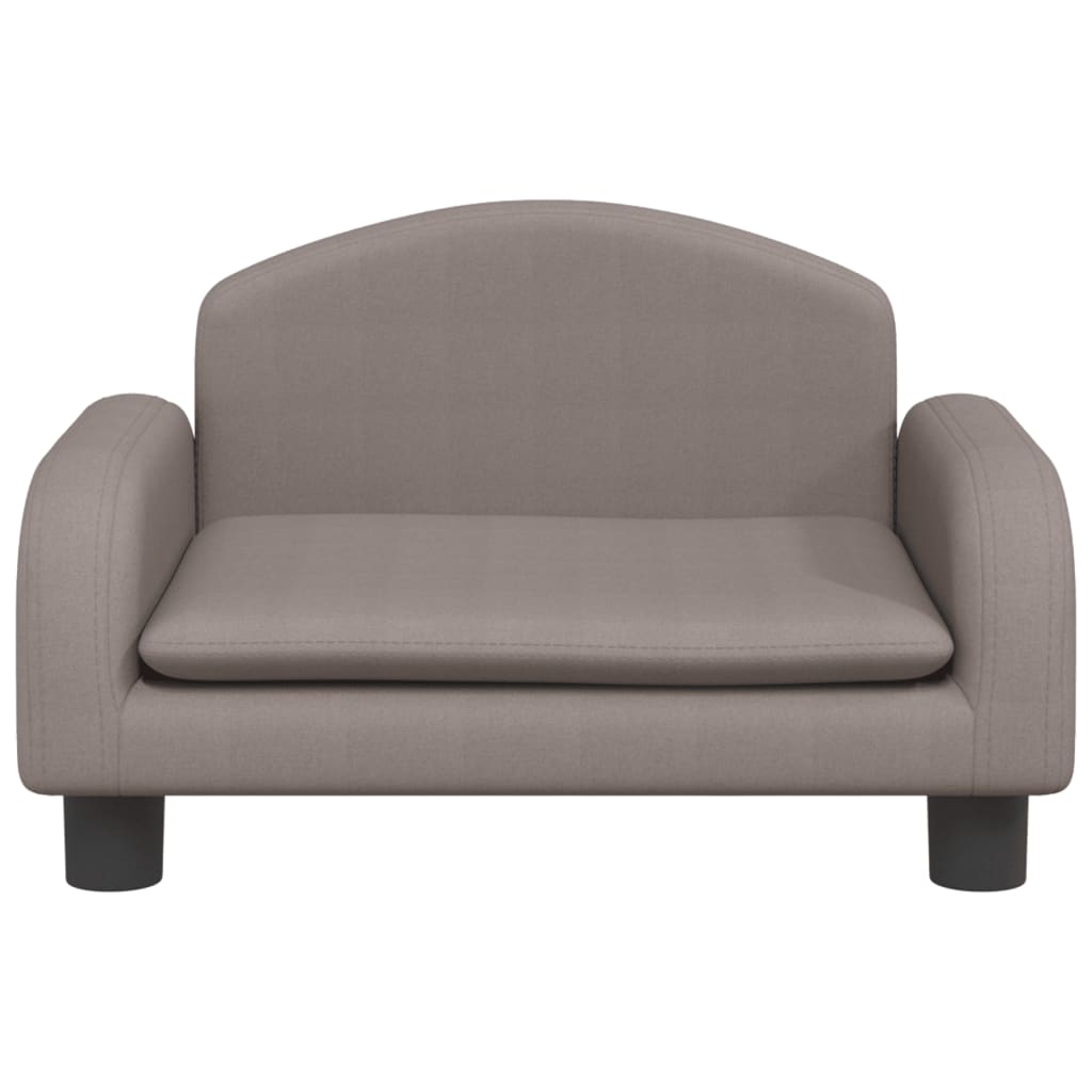 Thumbnail - vidaXL Kindersofa Taupe 50x40x30 cm Stoff