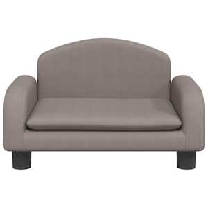Dětská pohovka taupe 50 x 40 x 30 cm textil - obrázek 3