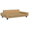 vidaXL lastediivan, pruun, 100x54x33 cm, samet