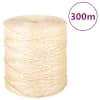 vidaXL n&ouml;&ouml;r, 100% sisal 2 mm, 300 m