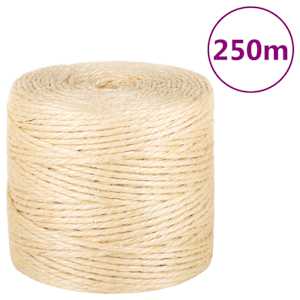 Provaz 100% sisal 4 mm 250 m - obrázek 1