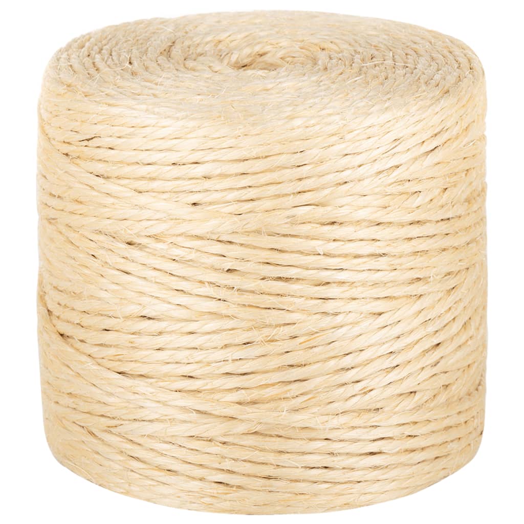 vidaXL Touw 4 mm 500 m 100% sisal afbeelding