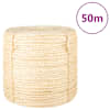 vidaXL k&ouml;is 100% sisal 6 mm 50 m